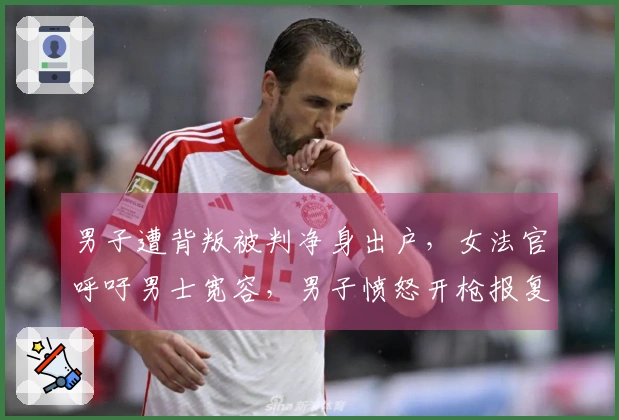 男子遭背叛被判净身出户，女法官呼吁男士宽容，男子愤怒开枪报复